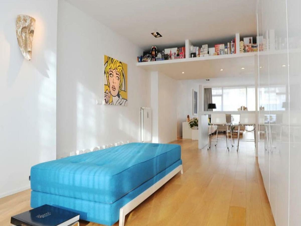 Minimalistic In Premium Location Lejlighed Bruxelles Eksteriør billede